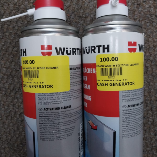 WÜRTH SILICONE CLEANER SPRAY